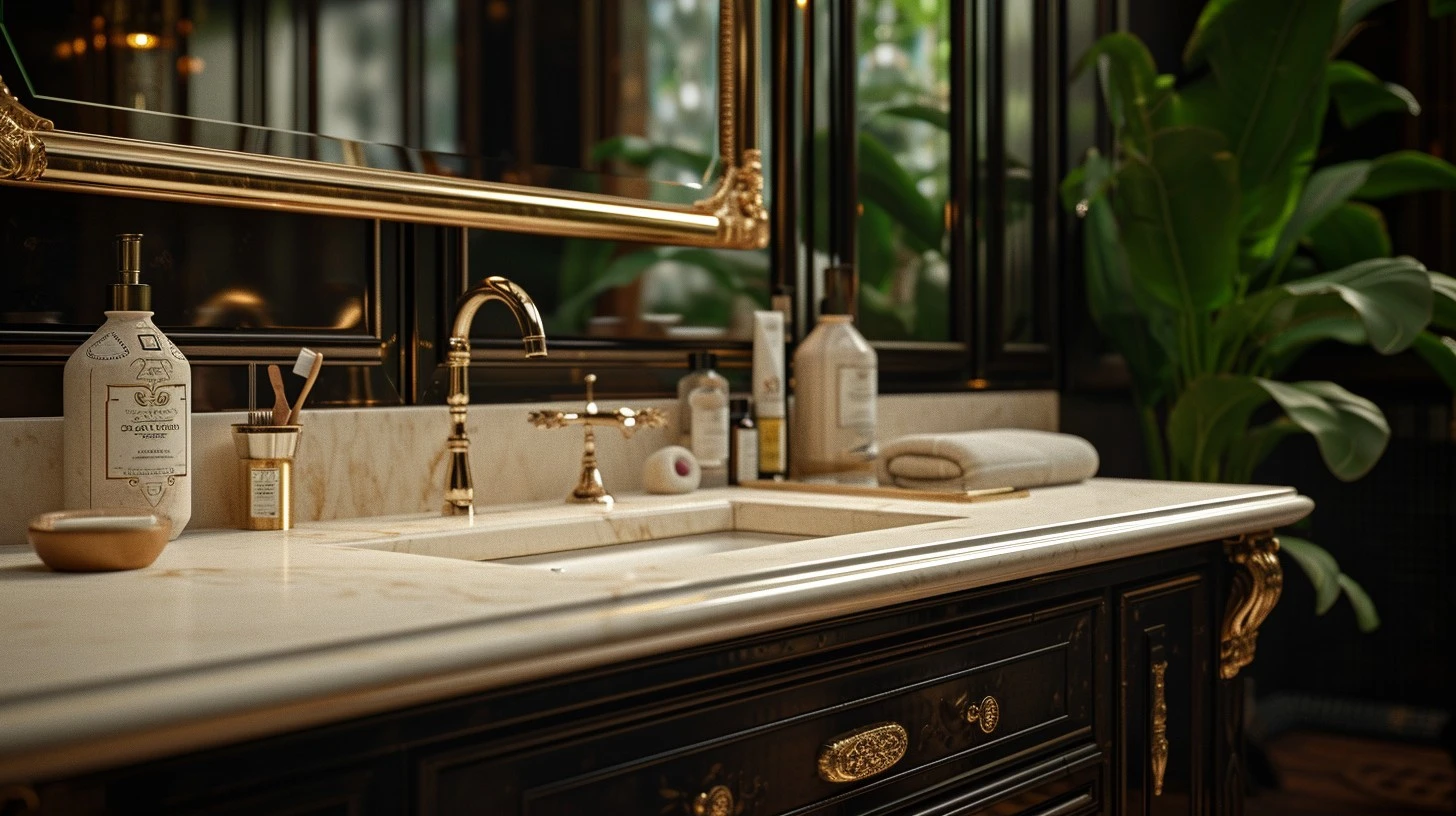 Bathroom Vanity makeover idea