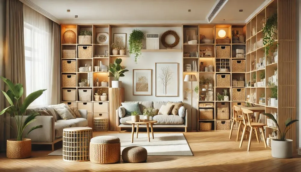 Aesthetic living decor in home.
